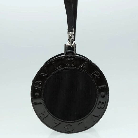 BVLGARI Hand Bag Suede Brown Auth hk1677 - Picture 5 of 14